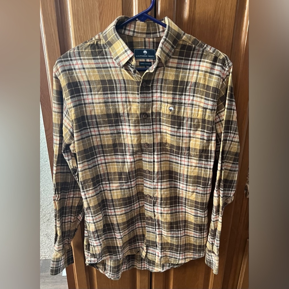 Southern Shirt Company Mens Longsleeve Shirt Size Small